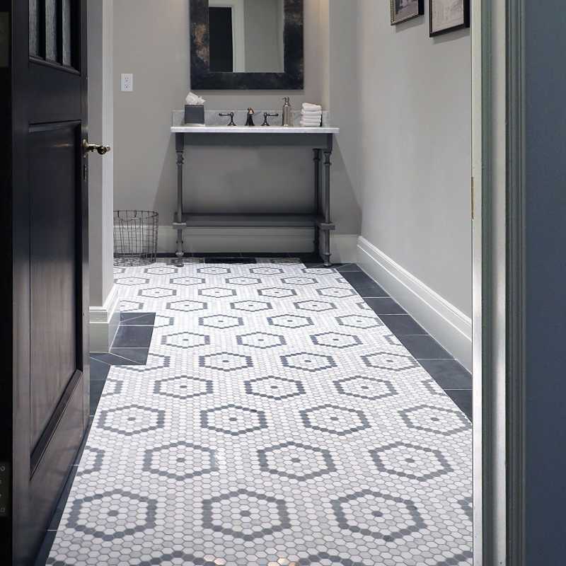 The-tilery-hex-mosaic-bathroom-floor