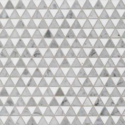 Light grey doge mosaic tilery