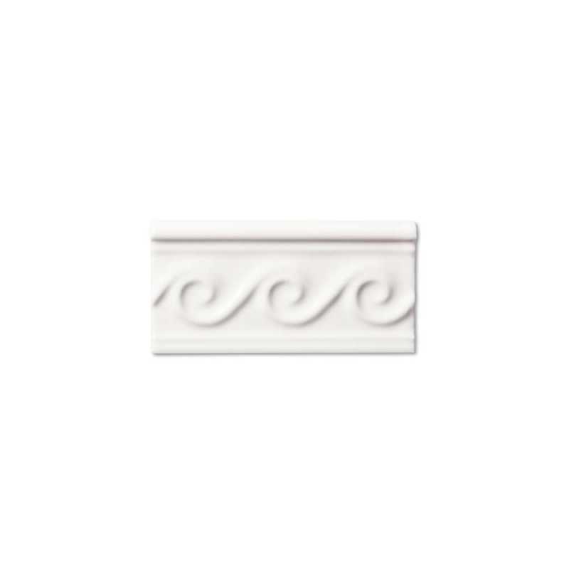 Neri white waves border 3x6