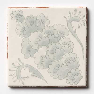 Flutter matte glazed 6x6 tilery