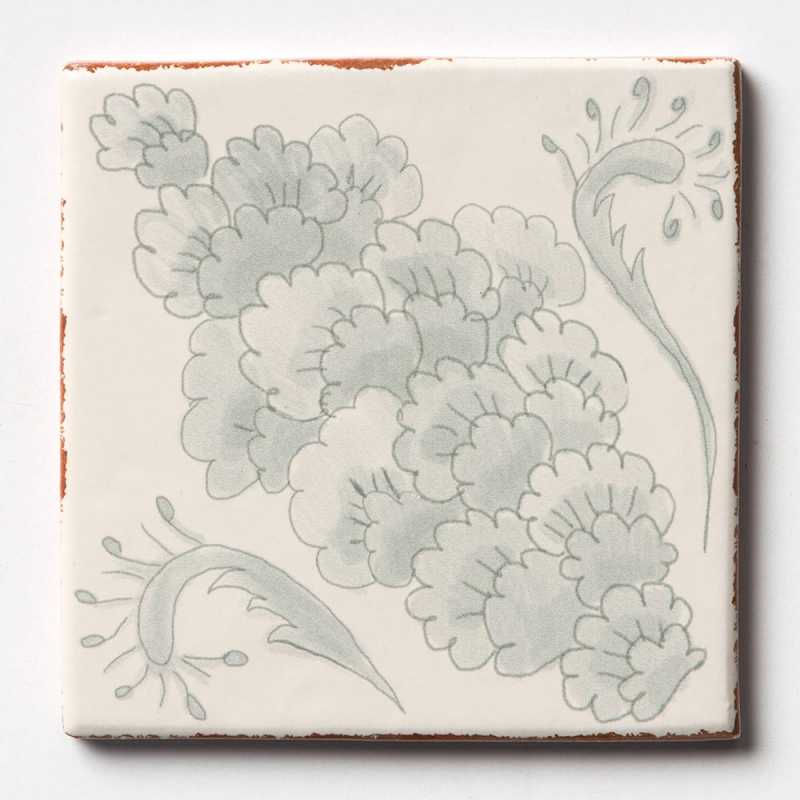 Flutter matte glazed 6x6 tilery