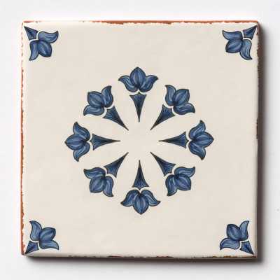 Rosebud matte glazed 6x6 tilery