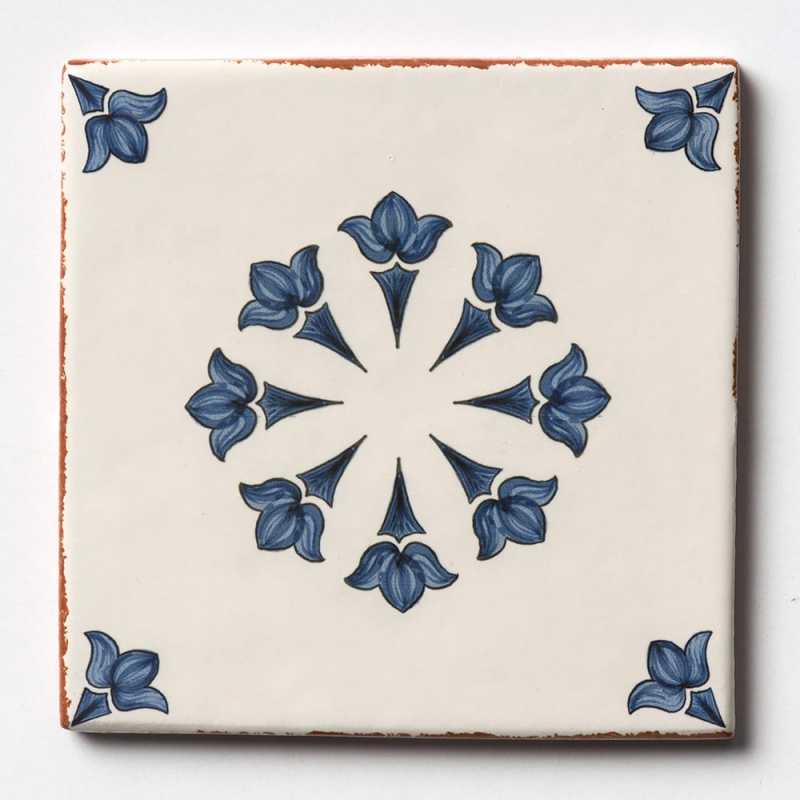Rosebud matte glazed 6x6 tilery