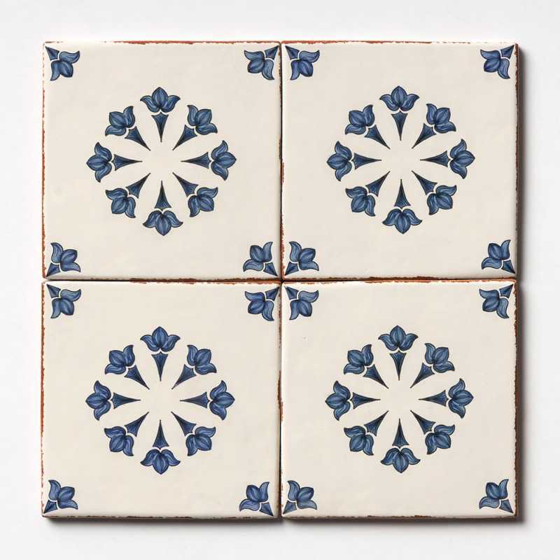 Rosebud matte glazed 6x6 tilery 2