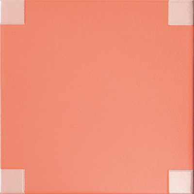Tilery homage to the square peach dot 6x6